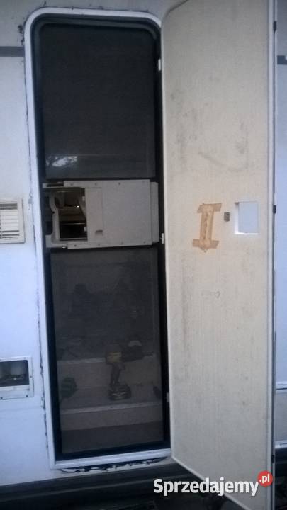 Drzwi wejściowe z moskitierą do kampera mazowieckie Mińsk Mazowiecki