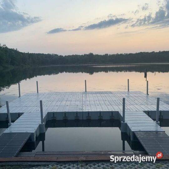 POMOST PŁYWAJĄCY MODUŁOWY PLATFORMA 27m2 Szczecin