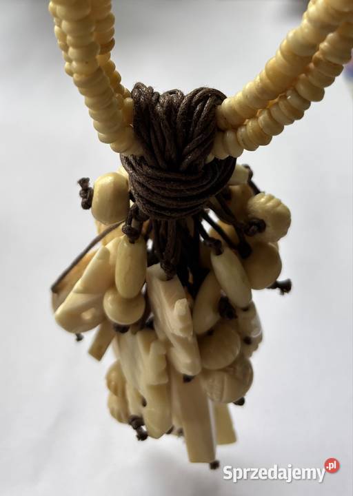 Naszyjnik kość słoniowa Bydgoszcz