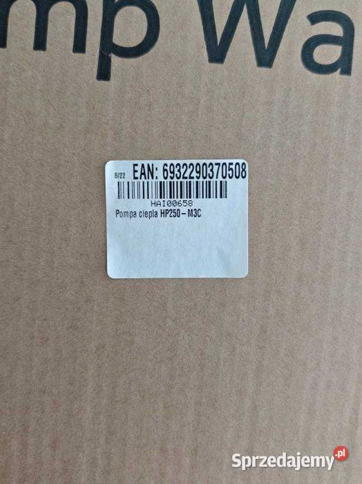 Pompa ciepła CWU Haier 240L HP250M3C nowa Gastronomia Góra