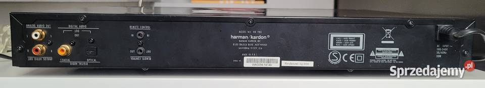 Harman Kardon HD 980 odtwarzacz cd Zalesie Golczowskie