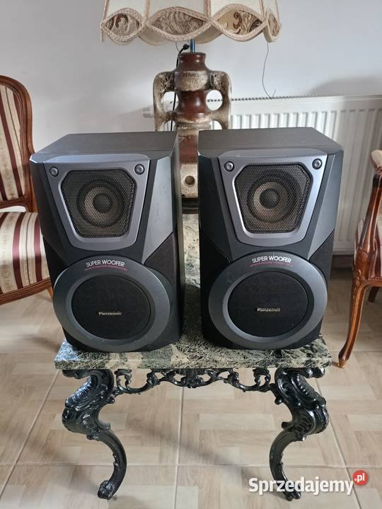 Kolumny Panasonic 6 Ohm 100 Watt Mega Bass Drawski Młyn