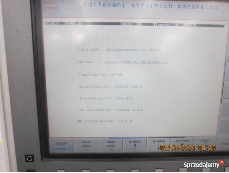 Centra obróbcze pionowe C 600 U28774