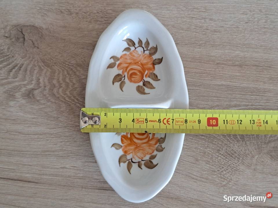 Stary Porcelanowy przyprawnik Ćmielów z czasów Radom