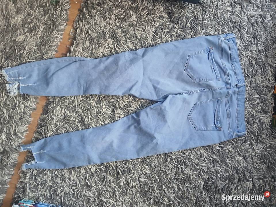 Spodnie jeansowe z dziurami Chrzanów sprzedam