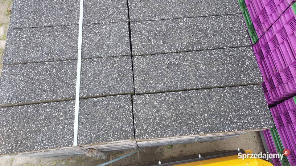 Kostka brukowa POLBRUK płukana grafit 8 lubelskie Ksawerówka