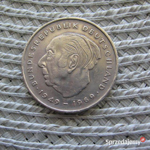 Niemcy 2 Marki 1972r G Theodor Heus wielkopolskie Kalisz