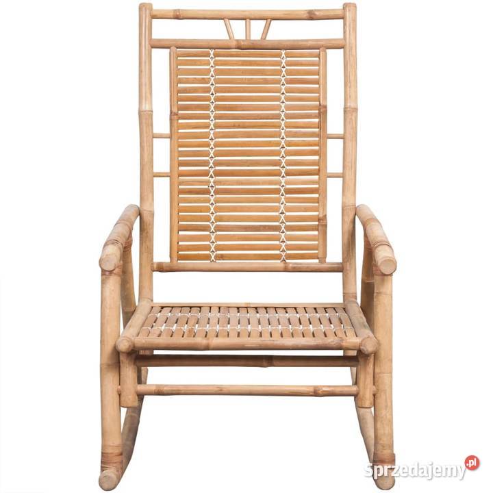 vidaXL Fotel bujany z poduszką bambusowy3063910 Warszawa sprzedam