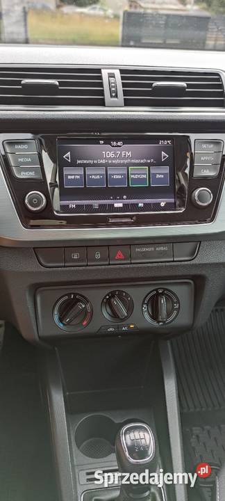 Skoda Fabia 10 TSI Ambition 6 biegów 110 ASR (kontrola trakcji) Chojnów