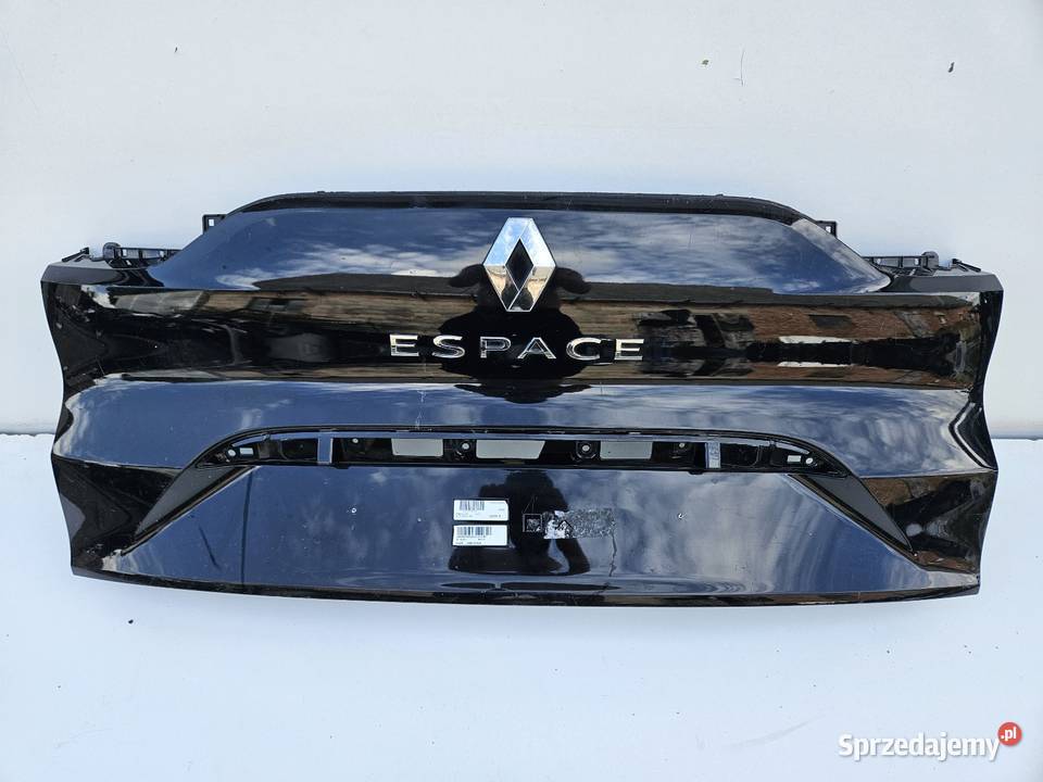 RENAULT ESPACE V 5 BLENDA KLAPY BAGAŻNIKA TYŁ osobowe Międzychód