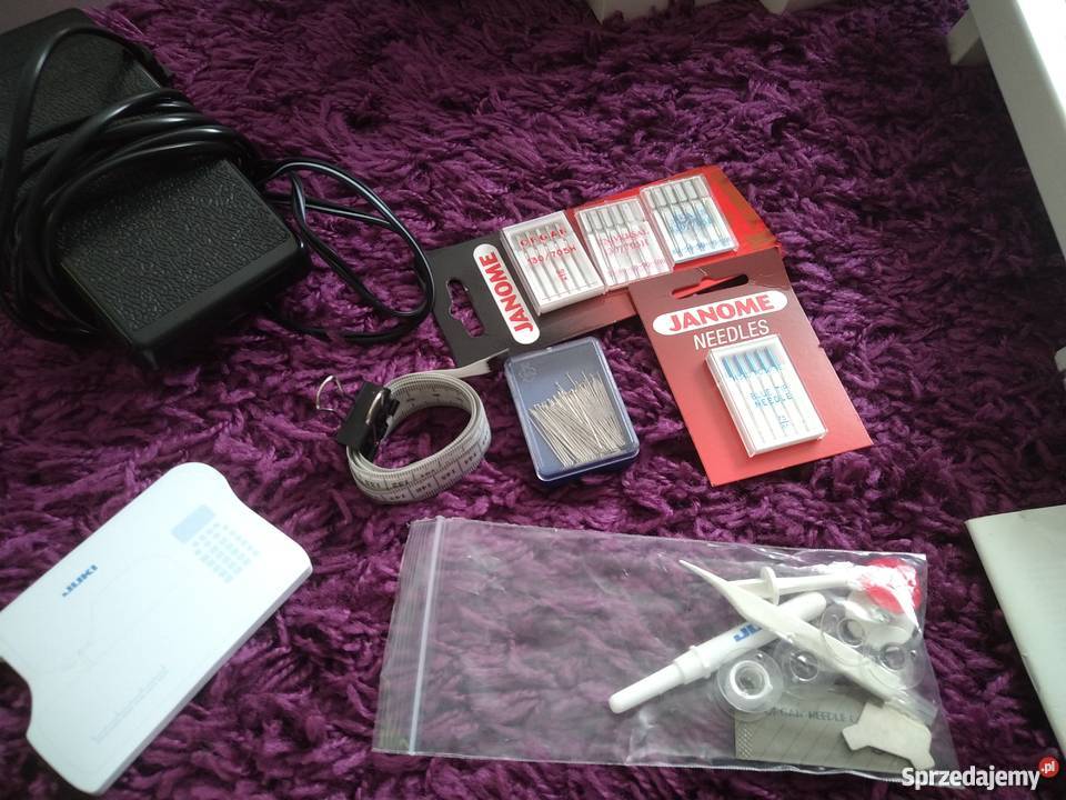 Maszyna do szycia JANOME QXL 605 Warszawa sprzedam