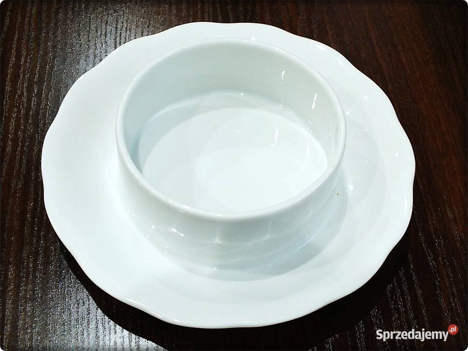 Stara Maselniczka Porcelana sygnowana Karolina Żary