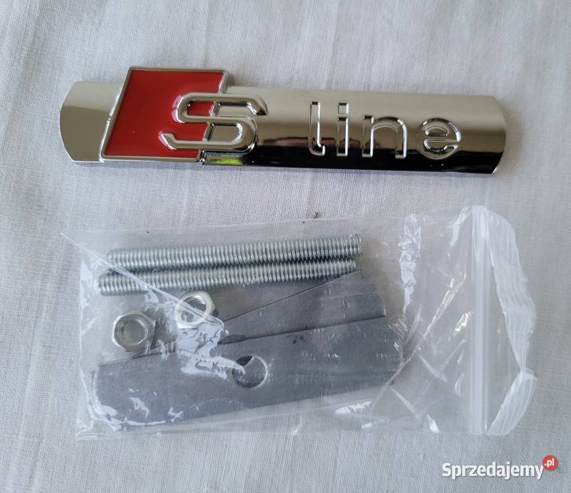 LogoZnaczekemblemat grilla przedniego Audi SLine Emblematy Gliwice