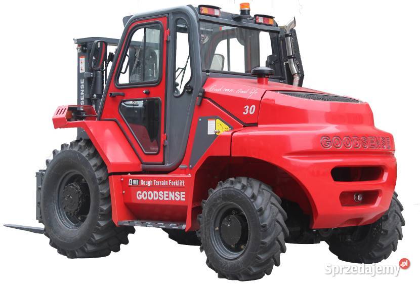 Terenowy Wózek widłowy 4x4 4WD Nowy GOODSENSE Elbląg sprzedam
