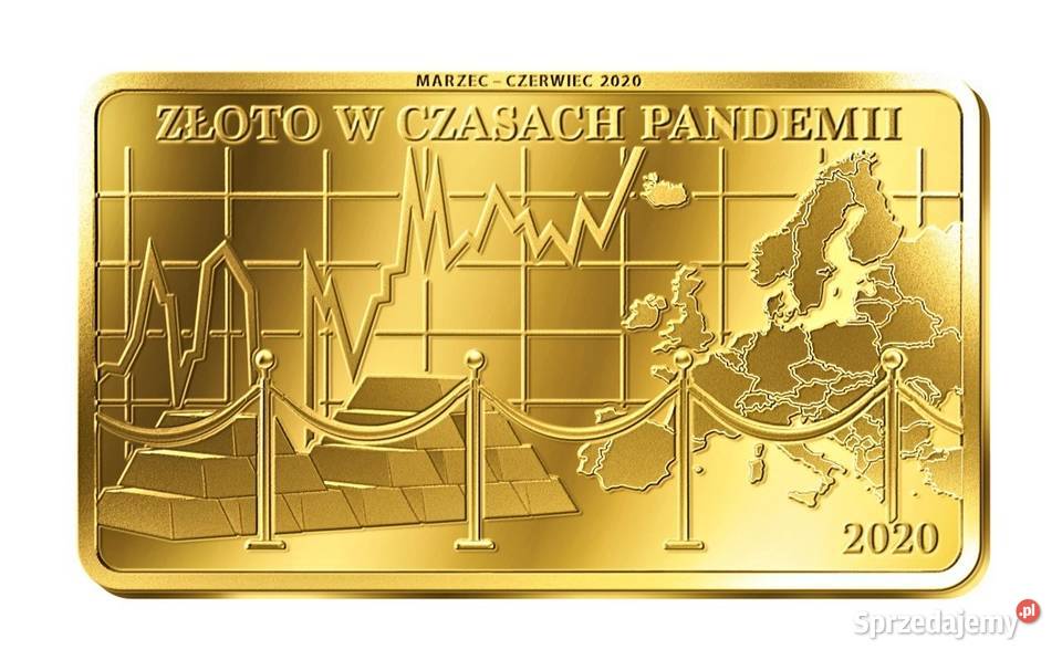 Złote Bryłki Kolekcjonerskie Seria Historia Pruszków sprzedam