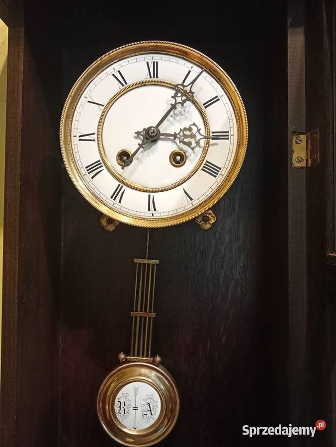 Stary zegar wiszący warmińsko-mazurskie