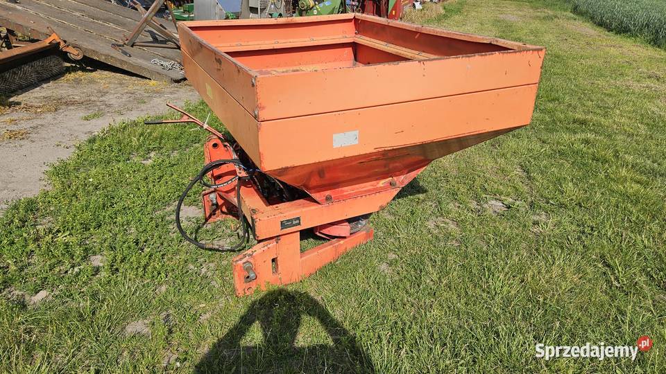 Rozsiewacz nawozu kuhn rauch zsa 800 hydraulika