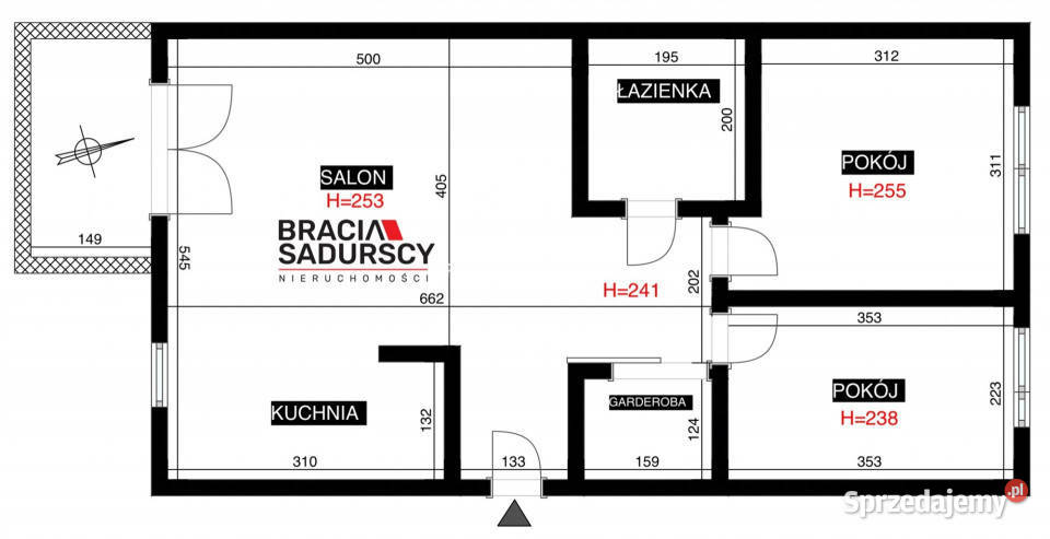 Do sprzedaży mieszkanie 5401m2 Kraków