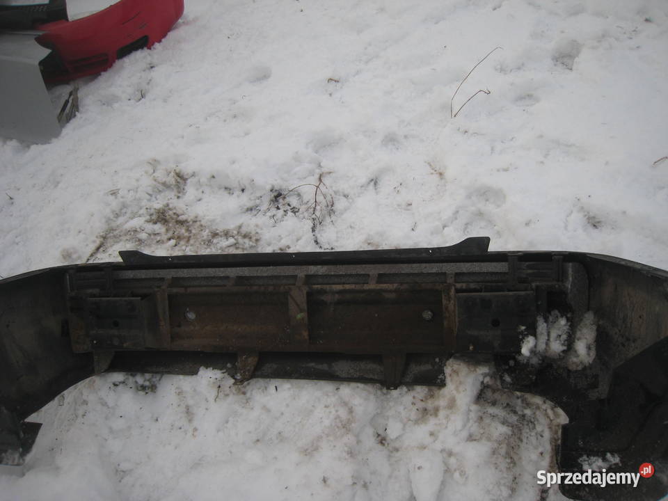 Zderzak tylny tył Daewoo Lanos sedan 4d czarny Kraków sprzedam