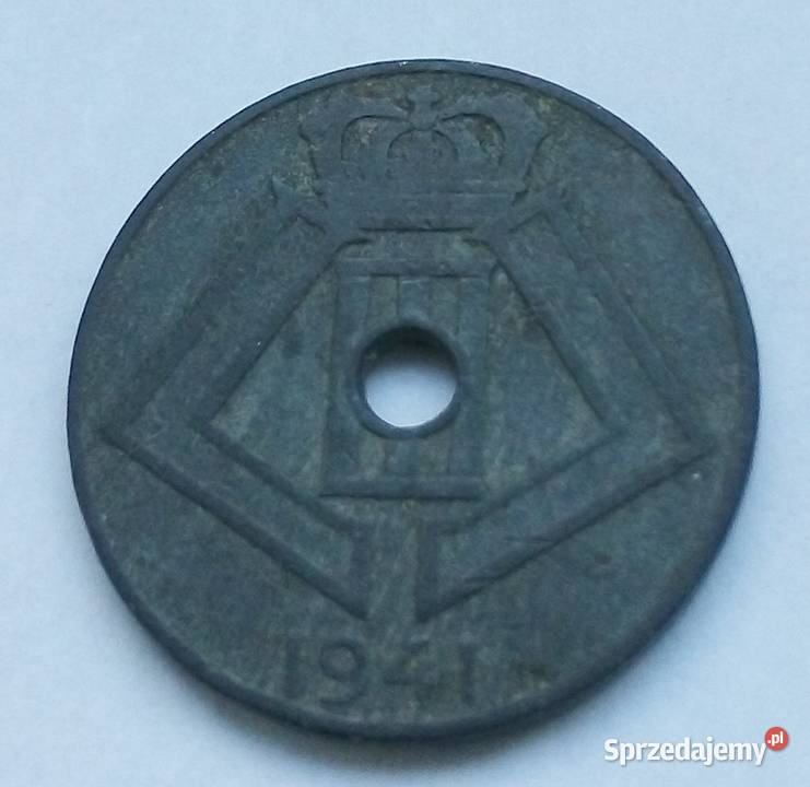 BELGIA5 CENTYMUW1941 r Z OTWOREM mazowieckie Legionowo