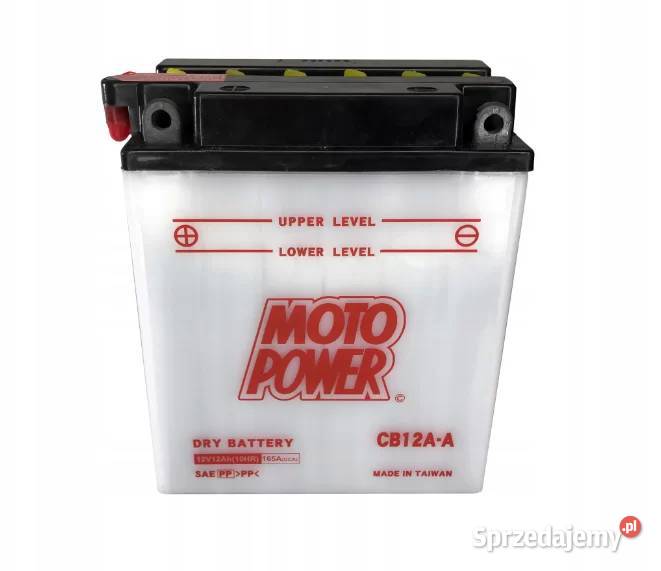 Akumulator motocyklowy MotoPower CB12AA YB12AA Łódź sprzedam
