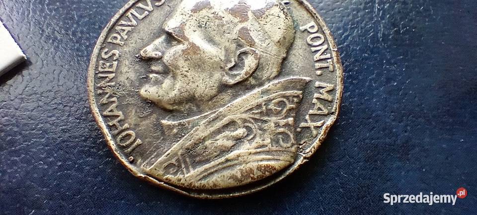 Stare monety Medal Jan Paweł II Polska 14 Lesko
