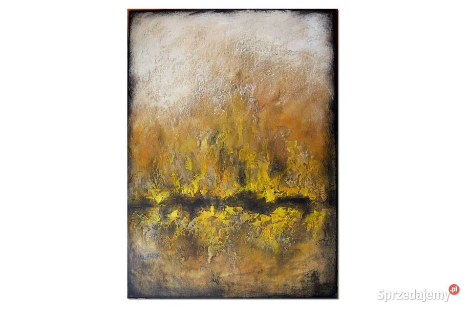 Tierra de Ambar abstrakcja nowoczesny obraz Antyki, Sztuka, Kolekcje