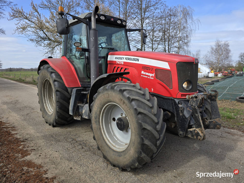 Ciągnik MASSEYFERGUSON 7475 DynaVT 4x4 150 TUZ Massey Ferguson Cegielnia Lewicka sprzedam