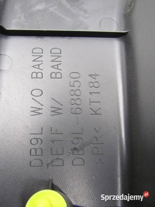 BOCZEK TAPICERKA PRAWY TYŁ TYLNA MAZDA 2 DJ