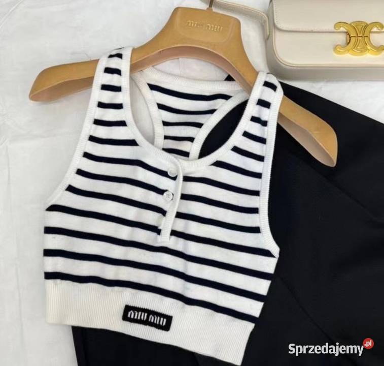 Top bluzka miu miu pomorskie