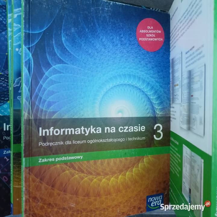Informatyka na czasie 3 książki Trójmiasto Podręczniki Gdańsk