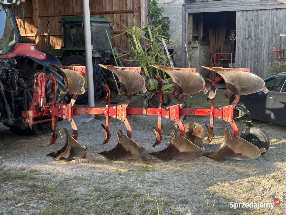 Pług Vogel Noot m950 obrotowy 4 skiby Gotowy do nieuszkodzony Dankowice Trzecie