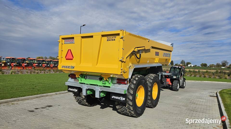 Przyczepa skorupowa Joskin TransKTP 2454 Joskin Strzeszkowice Duże sprzedam