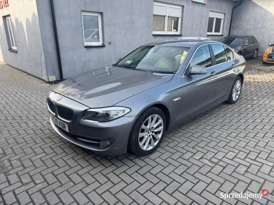 BMW 5 530d F10 2010 szary Tomaszów Lubelski
