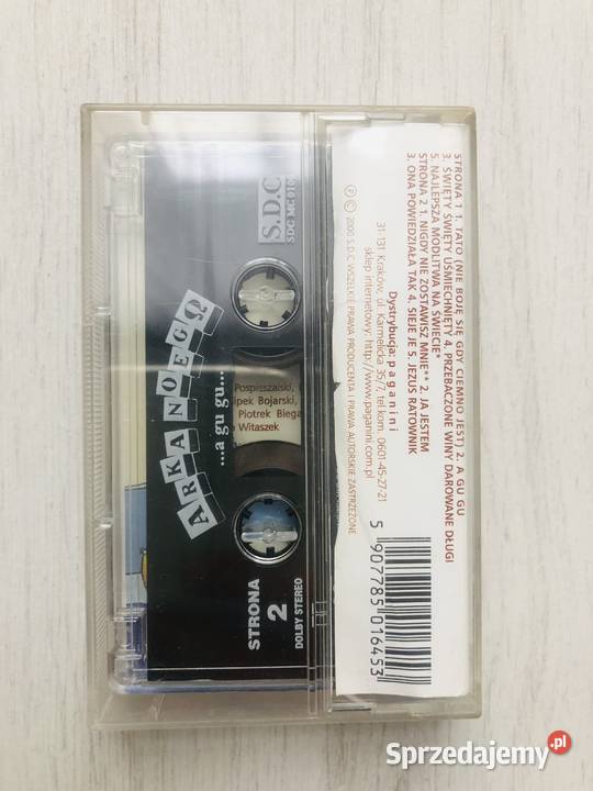 Kaseta audio Arka Noego A Gó Gó kasety a gu gu kaseta Łódź