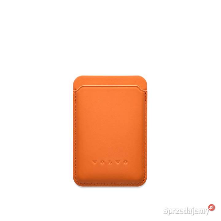 VOLVO magnetyczne etui na karty kredyt skora Gadgety motoryzacyjne