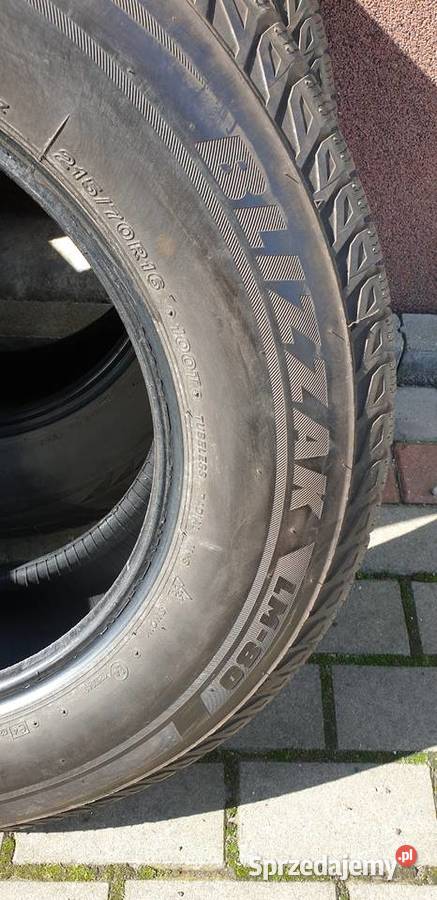 4x Bridgestone Blizzak Ziimowe 21560R16 śląskie Rydułtowy