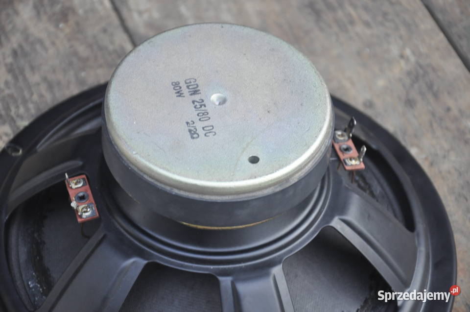 GDN 2580 2x2Ohm Tonsil Dwucewkowy Bass Głośnik Rzeszów sprzedam