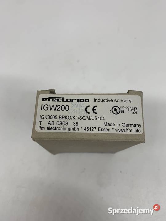 IFM IGW200 Czujnik indukcyjny Warszawa