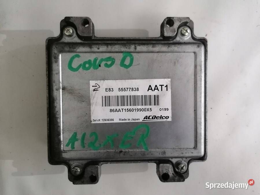 OPEL CORSA D STEROWNIK SILNIKA 55577838 AAT1 Komputery