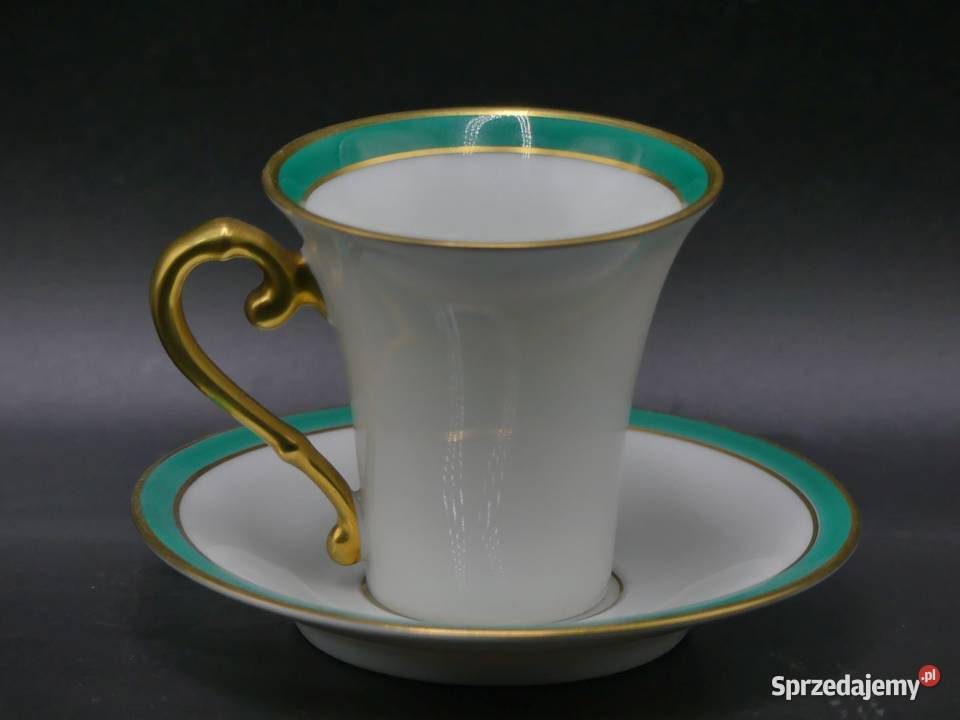 Zjawiskowa elegancka mokka Hutschenreuther stan Poznań