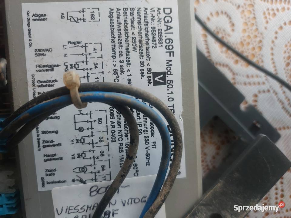 VIESSMANN VITOGAS 100 DGAI69F AUTOMAT PALNIKA Nowy Sącz sprzedam