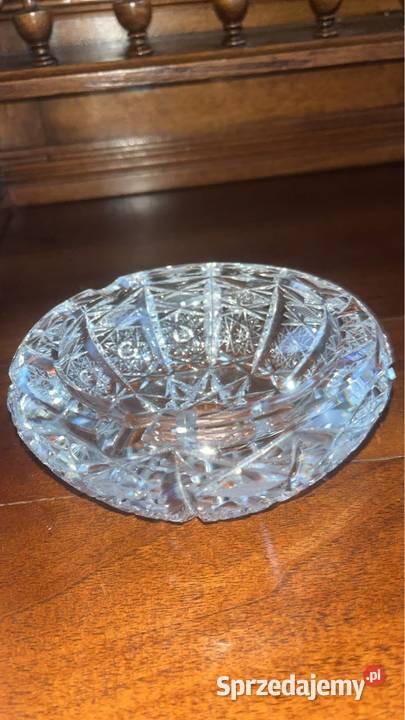 Kryształowa popielniczka Piękna Z czasów PRLu Gdańsk sprzedam