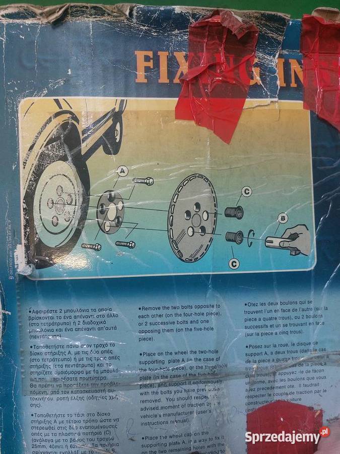 Fikuśne Alu kołpaki R15 imitacja Alu felg Warszawa