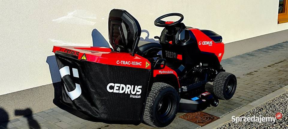 Kosiatrka traktorek Cedruc CTrac premium 103HC sprzedam