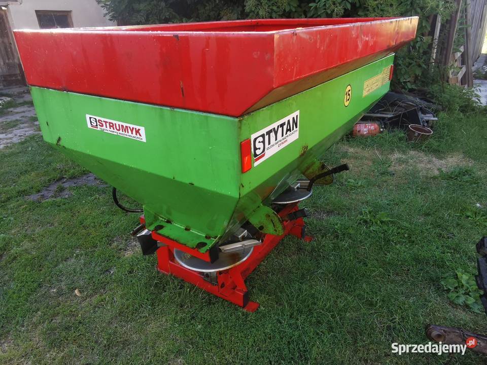 Rozsiewacz Strumyk 1200L Dwutarczowy Miechów
