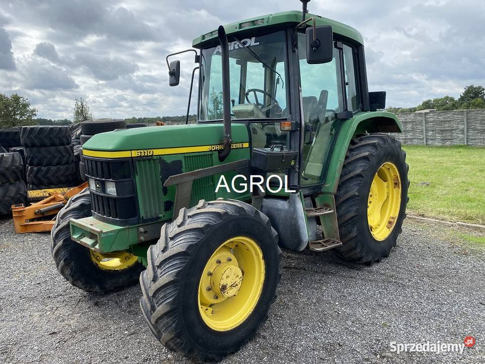 John Deere 6110 Biała
