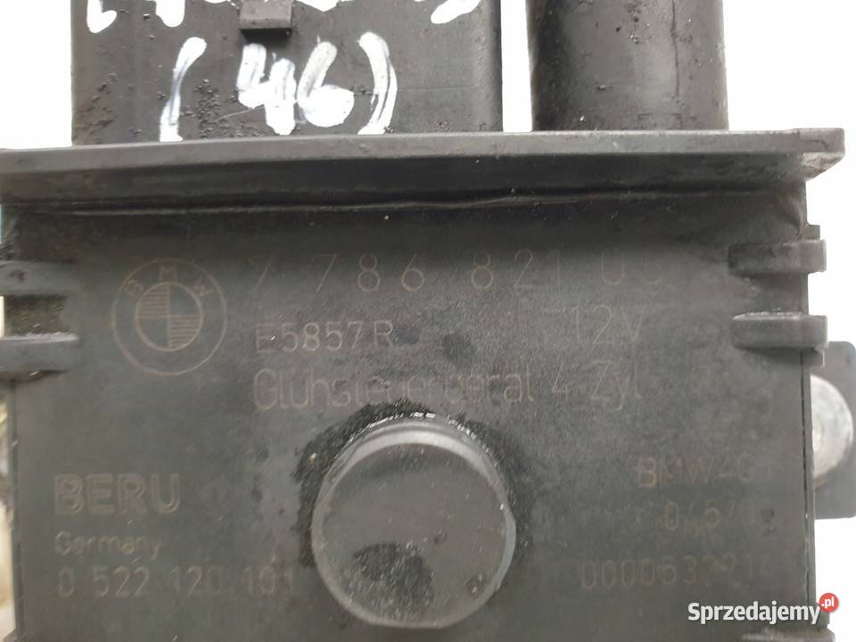 BMW E46 20 D PRZEKAŹNIK ŚWIEC ŻAROWYCH 7786821 osobowe Przekaźniki lubelskie Janów