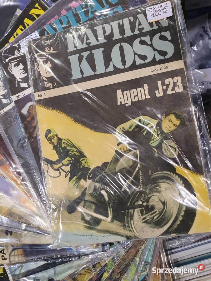 Kapitan Kloss zestaw 20 komiksów wydanie 2