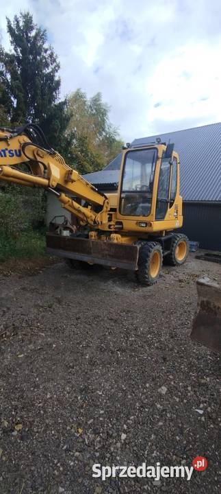 Koparka kołowa Komatsu PW 95 10 ton Koparki Maszyny budowlane Tarnów